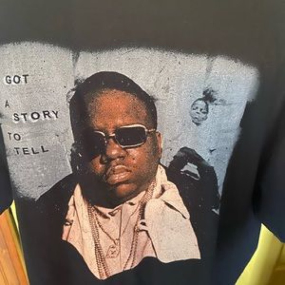 Black "The Notorious B.I.G." Short Sleeve Tee - Picture 4 of 4